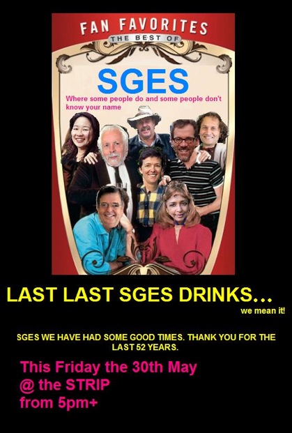 SGES Last Drinks