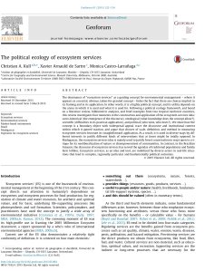 First page of our Geoforum article